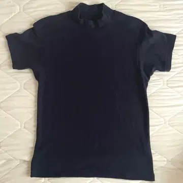 ANATOMICA 모크넥 반팔 T셔츠 XS 네이비