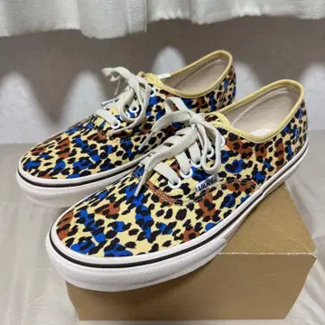[ 미사용 레어 모델 ] VANS x Cher 오센틱 레오파드