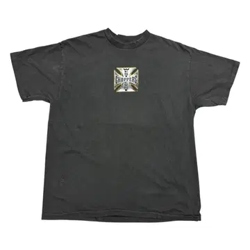 West Coast Choppers 롱 비치 T셔츠 블랙