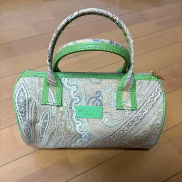 ETRO 페이즐리 무늬 미니 보스턴 백