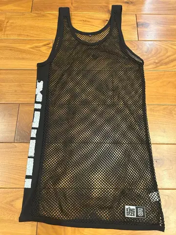 KINGSIZE 망사 탱크탑