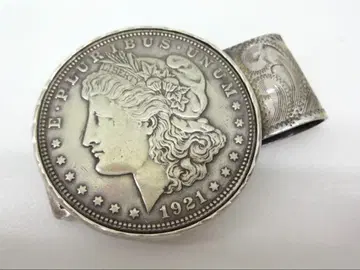 모르간 달러 은화 1921 머니클립 Sv925 스털링 실버제