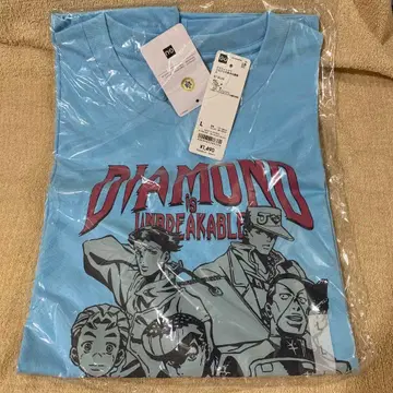 죠죠의 기묘한 모험 GU 다이아몬드는 부서지지 않는다 T셔츠 L