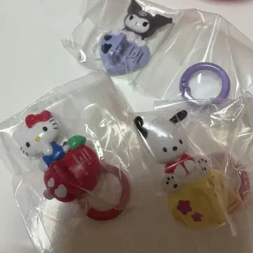 키링 행거 산리오 키티 쿠로미 포차코