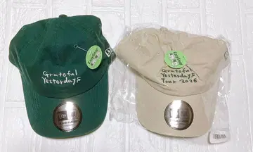 백 넘버 NEW ERA 2026 캡 화이트 그린 콜라보 2점