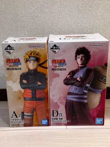 제일복권 NARUTO 돌풍전 A상 D상 피규어 세트