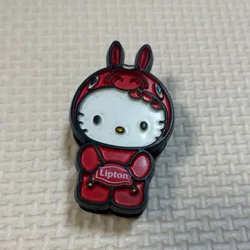 Hello Kitty Lipton 콜라보 클립 마그넷