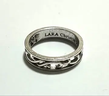 LARA Christie 라라크리스티 란소 당초 무늬 실버 반지