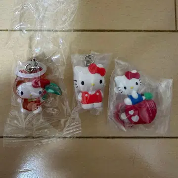 산리오 케로케로 파티 키링 행거 키티 3종 세트
