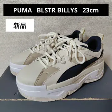 새상품 PUMA BLSTR BILLYS 23cm 베이지 네이비 통굽