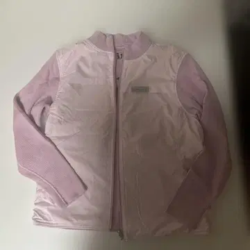 Munsingwear 집업 리버서블 스웨터 핑크