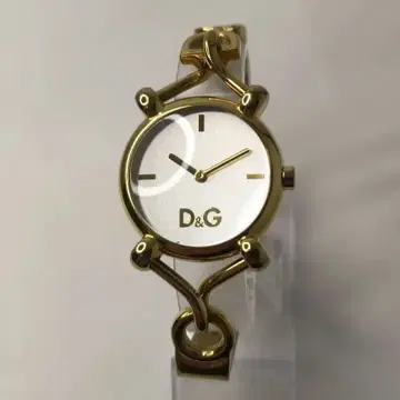 [레어] D&G 손목시계 디앤지 골드 뱅글 브레이슬릿 워치