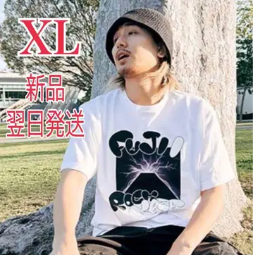 후지이 카제 후지록 T셔츠 화이트 XL 사이즈 미개봉 새상품 익일 배송