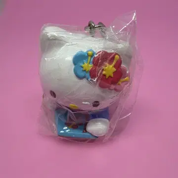 [초레어 레트로] SANRIO 헬로키티 서핑 팬 키티 키링