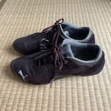 PUMA 퓨처캣 브라운 23.5 드라이빙 슈즈
