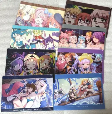프린세스 커넥트! Re:Dive 프리코네 클리어 파일 x 8종 세트