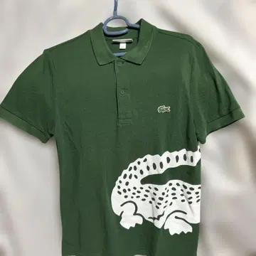 LACOSTE 라코스테 피케 셔츠 그린 빅 로고