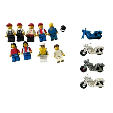 올드 레고 LEGO 미니 피규어 바이크 세트 모음