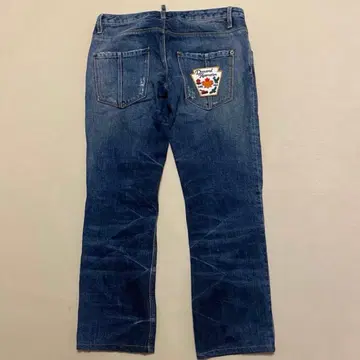 DSQUARED2 디스퀘어드 데미지 가공 데님 팬츠 이탈리아제
