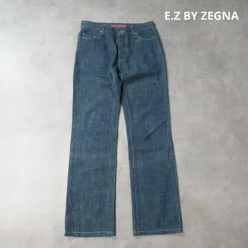 E.Z BY ZEGNA / 스트레이트 데님 청바지 팬츠 제냐 M