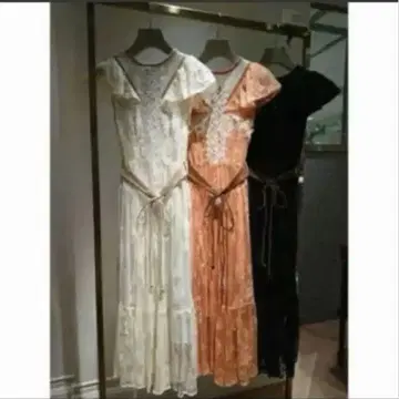SNIDEL 레이스 원피스 아이보리