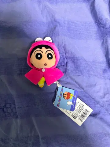 크레용신짱 짱구 인형 핑크