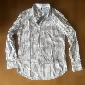 STILE BENETTON 체크 무늬 긴팔 셔츠