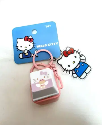 헬로키티 키캡 키링