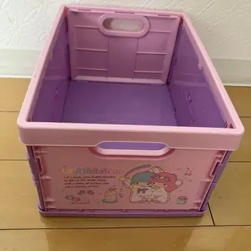 산리오 키키라라 접이식 컨테이너 수납 박스
