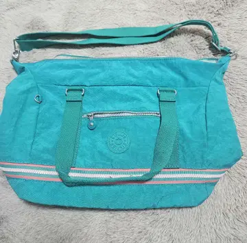 Kipling 토트백 2way 터콰이즈 블루