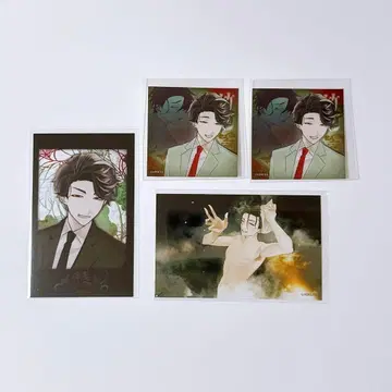 ADELTA 대애 스텔라워스 미니 브로마이드 씰 스티커 타케시바 4점