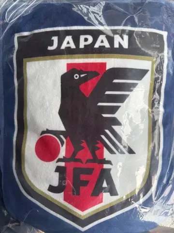 제일복권 축구 일본 대표 A상 사인 포함 엠블럼 쿠션