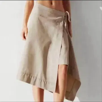 [ 새상품/새상품급 ] zara 랩 스타일 미디 기장 스커트 M 사이즈