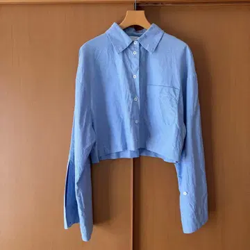 [ 새상품급 ] ZARA 숏 기장 셔츠 M
