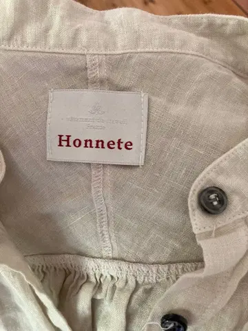 오넷 honnete 아이리쉬 린넨 원피스 한 번 사용
