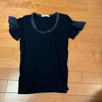 sacai luck 반팔 티셔츠 블랙