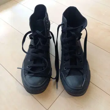Converse 하이컷 블랙 23.5cm