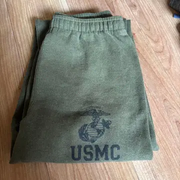 USMC 스웨트 팬츠 올리브