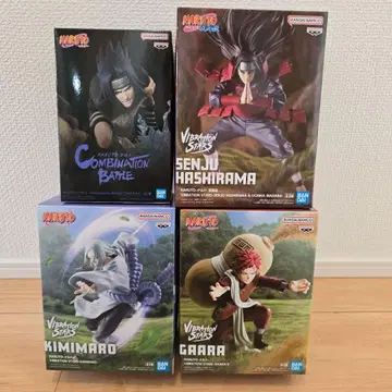 NARUTO 피규어 4체 세트 ~ 키미마로, 가아라, 사스케, 마다라