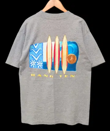 VINTAGE HANG TEN 한텐 올드 서프 USA제 T셔츠 M
