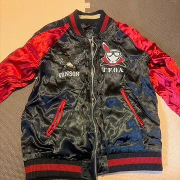 VANSON x T.F.O.A (무장전선) 콜라보 리버서블 스카잔