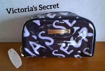 Victoria's Secret 메탈 로고 플레이트 파우치