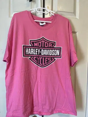Harley-Davidson 핑크 T셔츠 초 레어 레어템