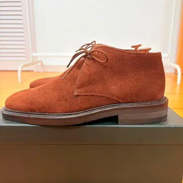 [ made in italy ] PANELLI 스웨이드 처카 부츠 브라운