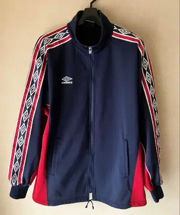 UMBRO 엄브로 레트로 저지 상의 네이비 레드