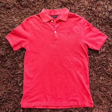 [레어] 먼싱웨어 Munsingwear 피케 셔츠 빨간색 M 골프웨어