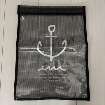 MUTA MARINE 메쉬 파우치 약 40cm x 30cm