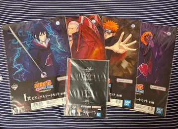 NARUTO 제일복권 G 노트 I 비주얼 시트 사스케 페인 아카츠키