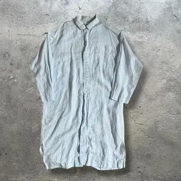 90s 이세이 미야케 린넨? 스탠드 카라 셔츠 아카이브