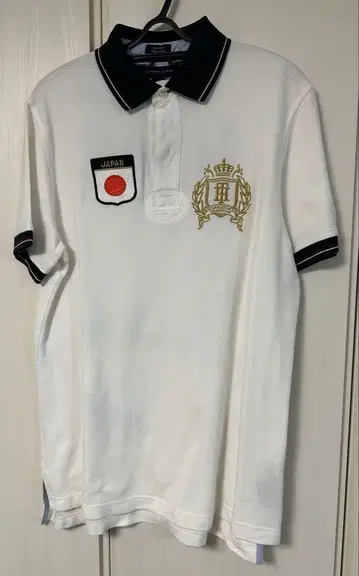 TOMMY HILFIGER 피케 셔츠 JAPAN 8 화이트 M